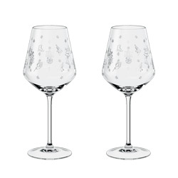 Toys Delight Red Wine Glass, Pair