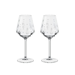 Toys Delight White Wine Glass, Pair