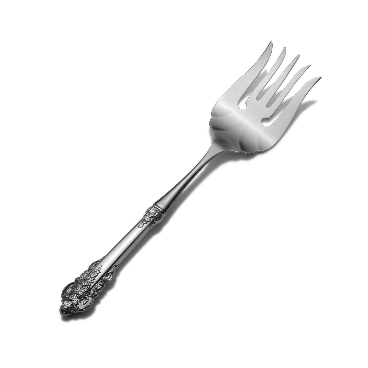 Grande Baroque Serving Fork, HH, Large