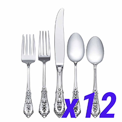 66pc Service for 12, Dinner Size