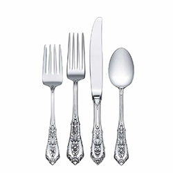 Rose Point 4pc Place Setting