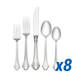 French Regency 46pc Service for 8, Place