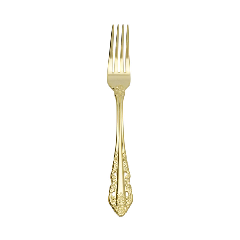 Antique Baroque Gold Dinner Fork