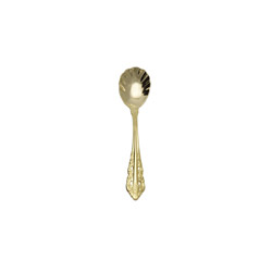 A photo of Antique Baroque Goldplate Sugar Spoon