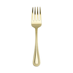 Continental Bead Gold Serving Fork
