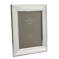 A photo of Rope Border Sterling Frame, 5x7