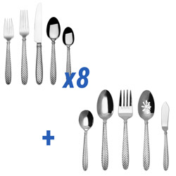 A photo of Reins 45 Piece Service for 8