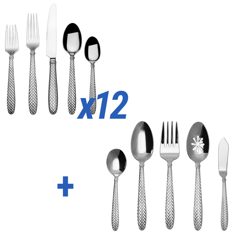 Reins 65 Piece Service for 12