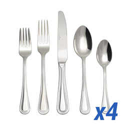 Continental Bead 20pc Service for 4