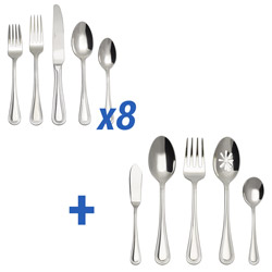 Continental Bead 45pc Service for 8