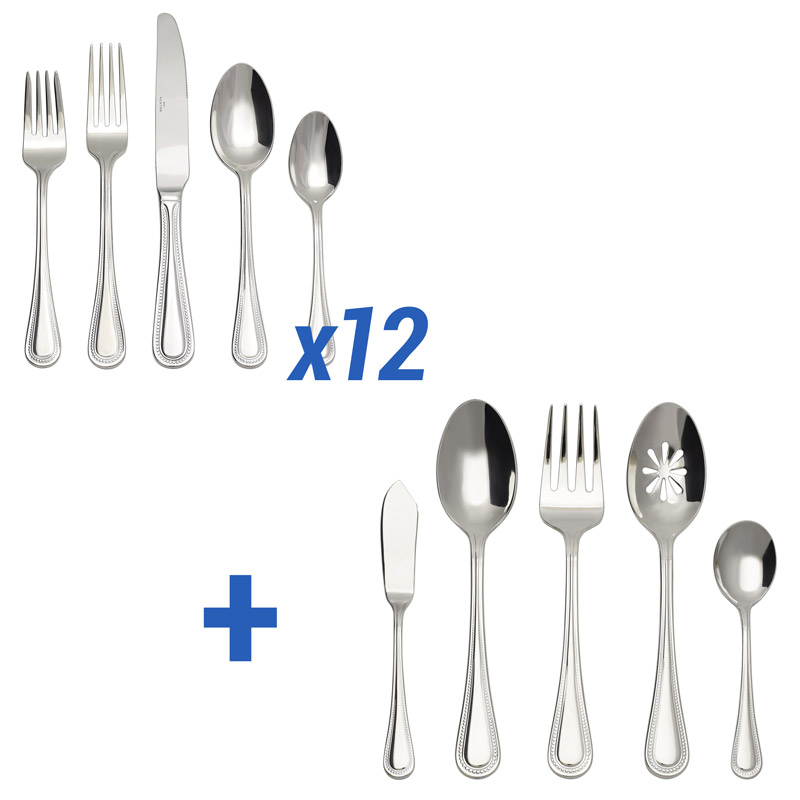 Continental Bead 65pc Service for 12