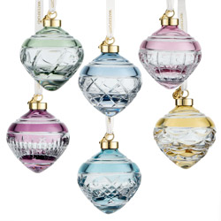 A photo of Winter Wonders Bauble Snowflakes, Color Set of 6