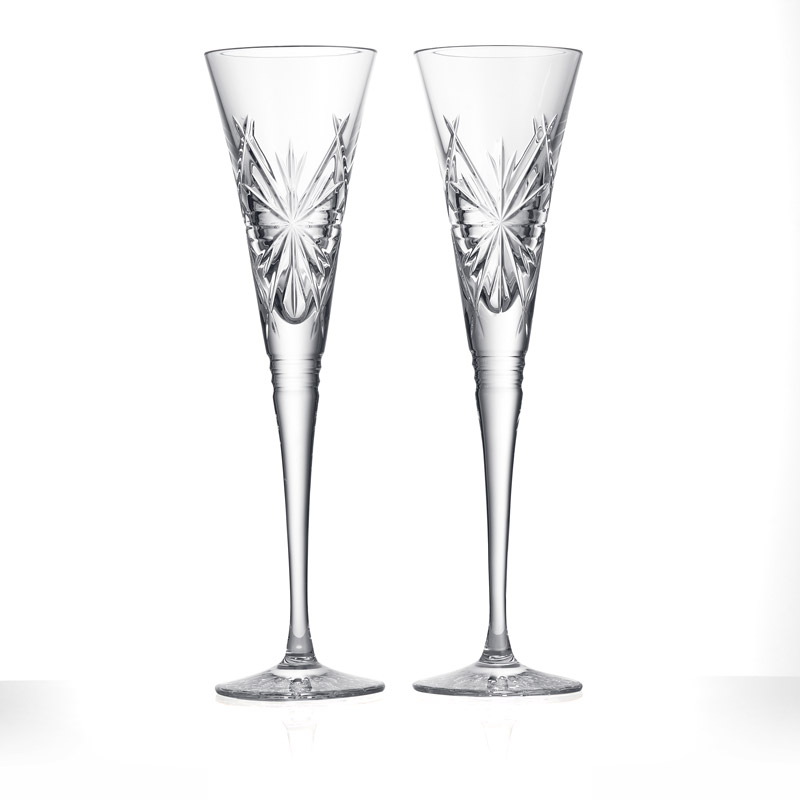 Winter Wonders Flute Pair, Snowflakes