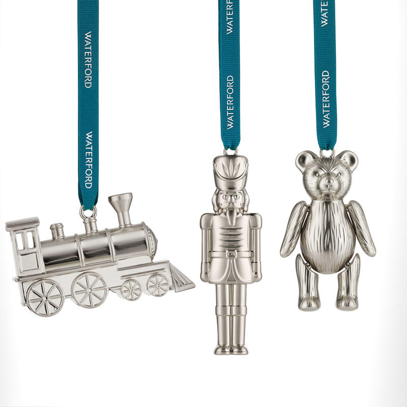 Steam Train, Bear and Nutcracker Set of 3