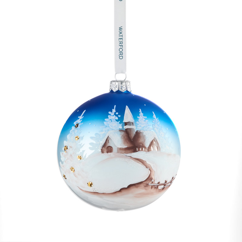 Holiday Heirloom Winter Scene Ball