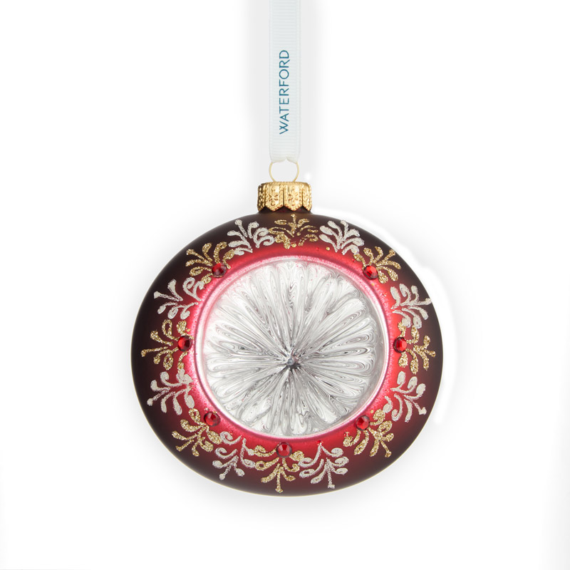 Holiday Heirlooms Red Face Bauble
