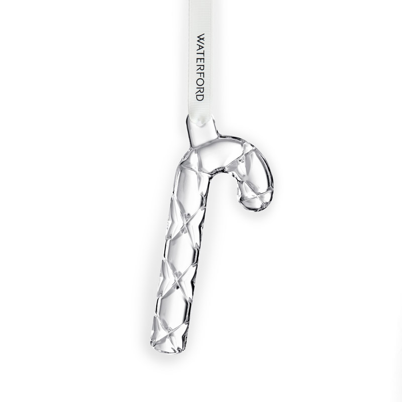 Mini Candy Cane Crystal Ornament