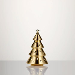Standing Tree Golden Ornament, Medium