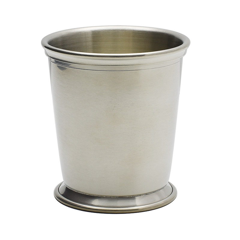 Pewter Mint Julep Plain 8oz. Satin