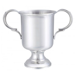 A photo of 9in. Pewter Trophy Cup, Satin Finish