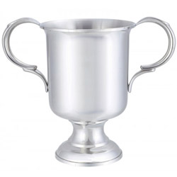 A photo of 11in. Pewter Trophy Cup, Satin Finish