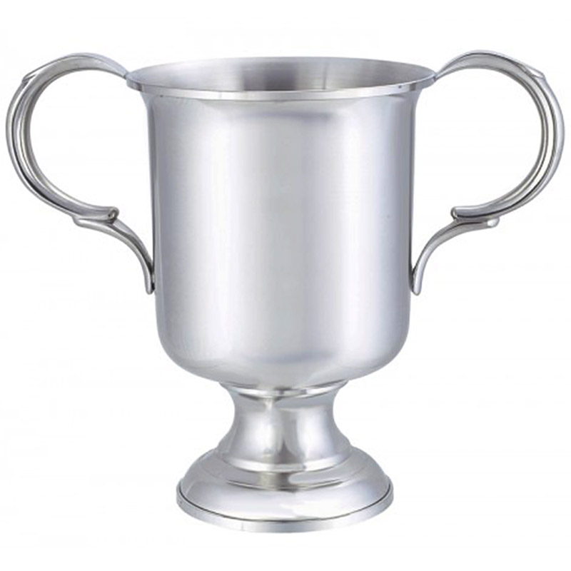 11in. Pewter Trophy Cup, Bright Finish