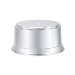 A photo of Trophy Base D, 4.87in., Satin Finish
