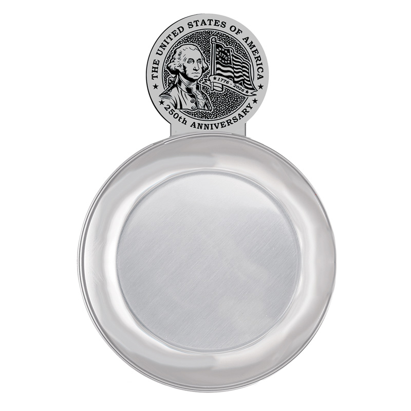 Pewter Porringer, 250th Anniversary of the United States
