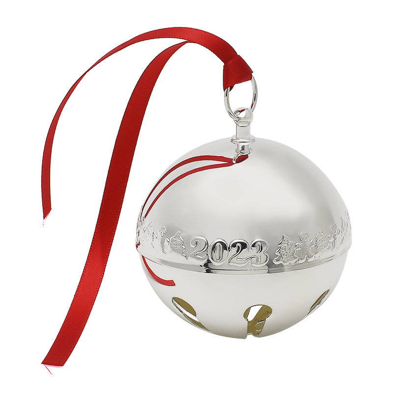 Silver Bell Ornament