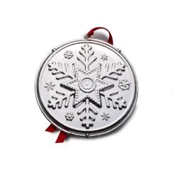 A photo of 2025 Silver Plate Snowflake, 5th Edition