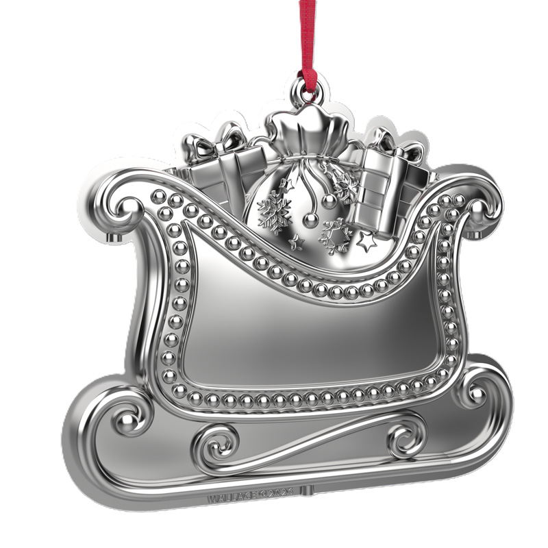 2026 Engravable Ornament, Sleigh 14th Edition