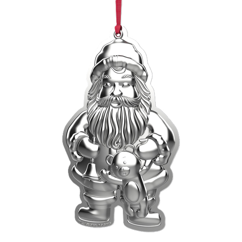 2026 Sterling Silver Santa 10th Edition