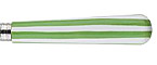 Sabre White Stripe Garden Green Stainless Flatware