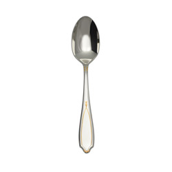 Victoria Gold Accent Oval Soup Spoon