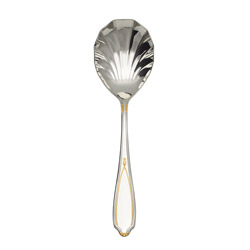 Victoria Gold Accent Serving Spoon, Large, 8-11/16"