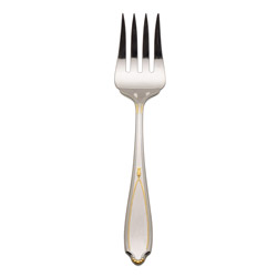 Victoria Gold Accent Serving Fork, Large, 8-1/2"