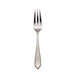 Victoria Gold Accent Serving Fork, 8-7/8"