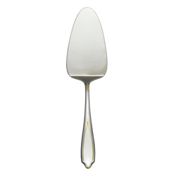 A photo of Victoria Gold Accent Pie Server, 9-1/8"