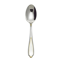 Victoria Gold Accent Serving Spoon, 7-15/16"