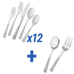 A photo of Kingwood 62-pc Service for 12