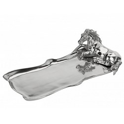 A photo of Oblong Tray, Figural Horse