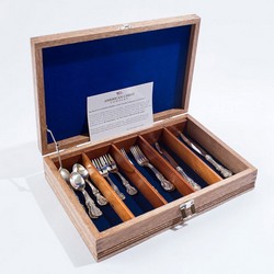 A photo of Americana Flatware Chest, Divided Compartments, Mahogany