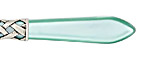 Vietri Aladdin Antique Aqua Stainless Flatware