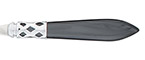 Vietri Aladdin Brilliant Charcoal Flatware