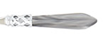 Vietri Aladdin Brilliant Light Gray Flatware