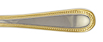 Fortessa Caviar Gold Accent Stainless Flatware