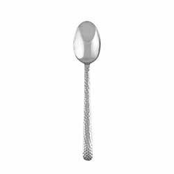 A photo of Henrietta Hammered Oval Soup Spoon