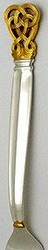 Celtic Weave Gold Dinner Knife, HH