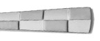 International Silver Checkered Frost Stainless