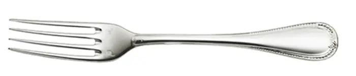 Silver Beaded Style Fork with 4 tines